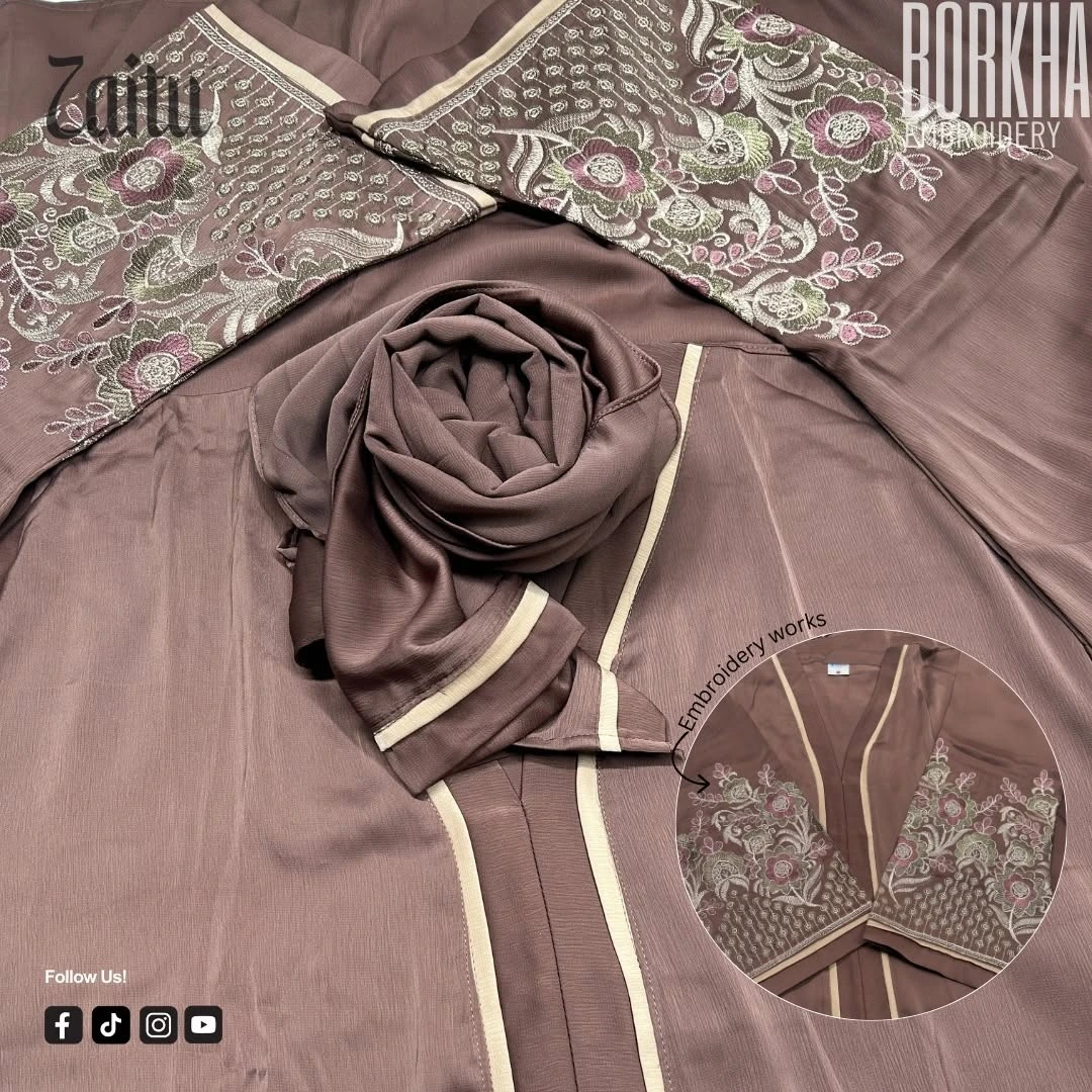Borkha Embroidery